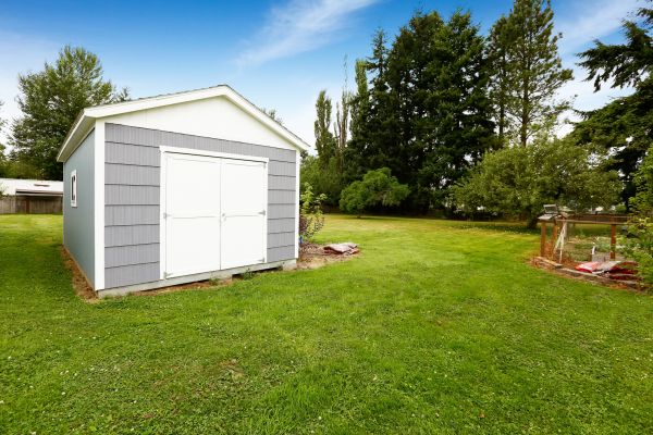 Storage Shed Assembly in Mentor