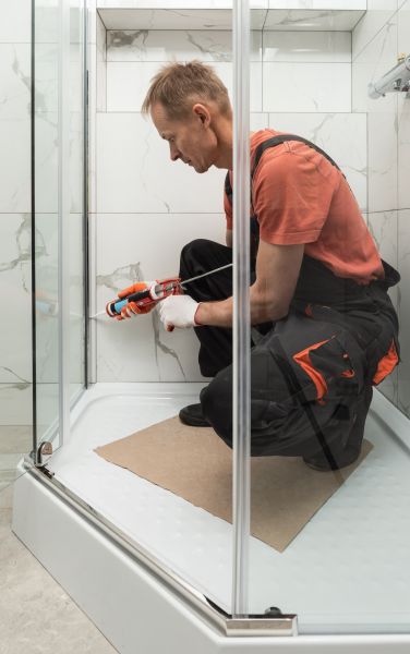Shower Caulking Repair in Mentor