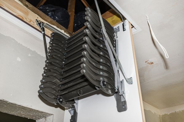 Pulldown Stairs Installation in Mentor