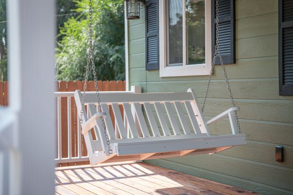 Porch Swing Installation in Mentor
