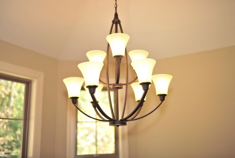 Chandelier Bulb Installation